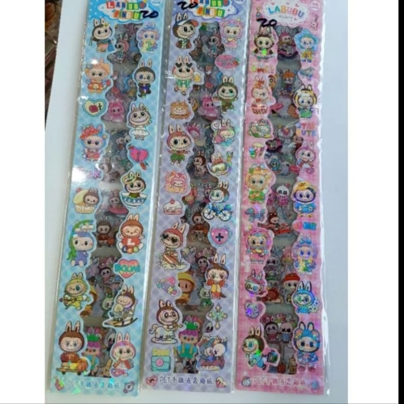 Jual Stiker labubu panjang isi 16 pcs | Shopee Indonesia