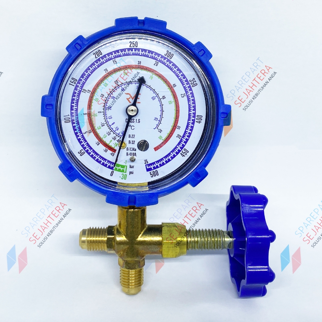 Jual MANIFOLD SINGLE CT 466 MULTI FREON R22 R32 R134 R410 A 500 PSI ...