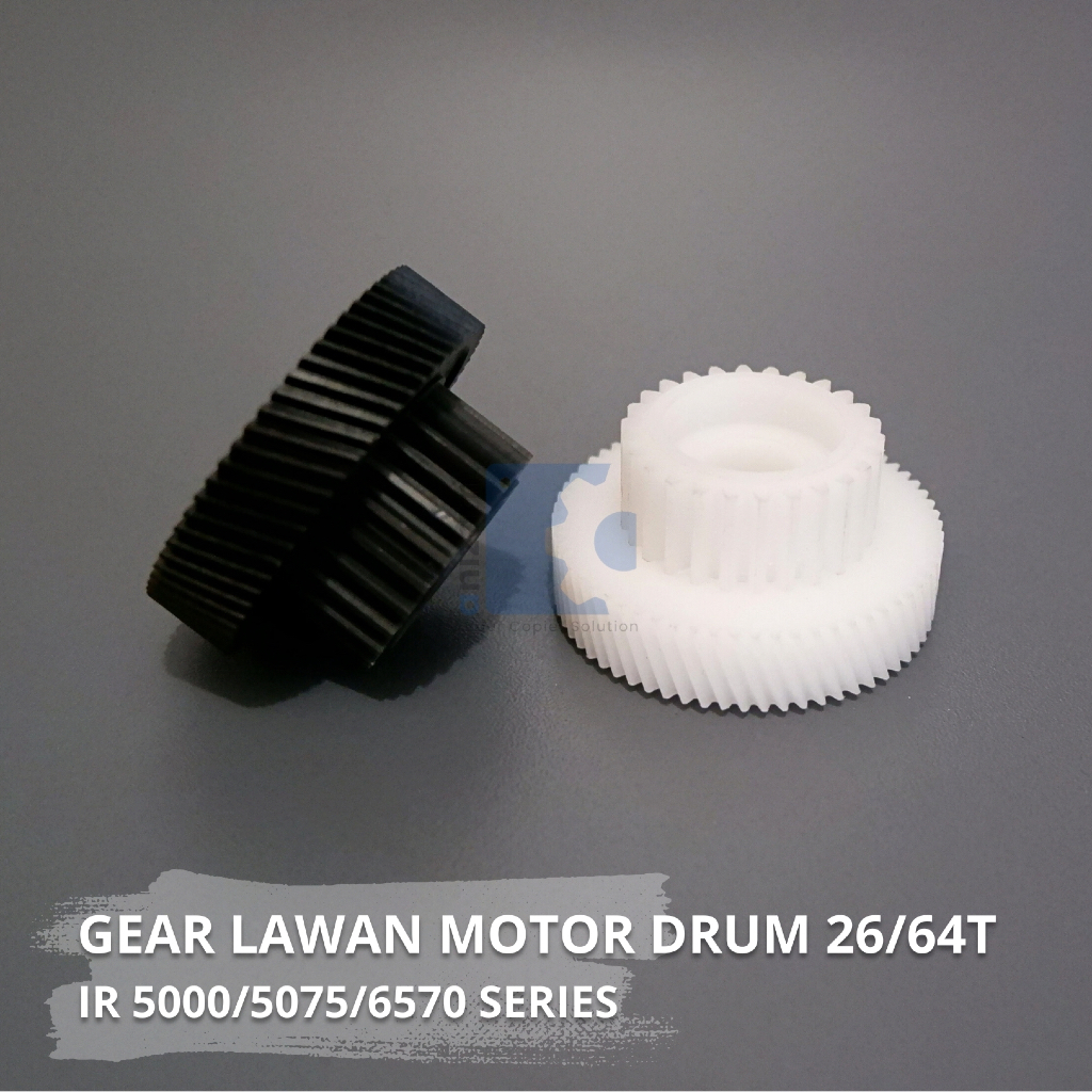 Jual Gear Lawan Gear Motor Drum 26/64T Canon iR 5000 / 5020 / 5075 ...