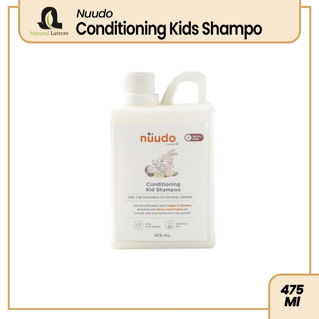 Jual NUUDO by Pureco Conditioning Kids Shampoo 475 ML | Shopee Indonesia