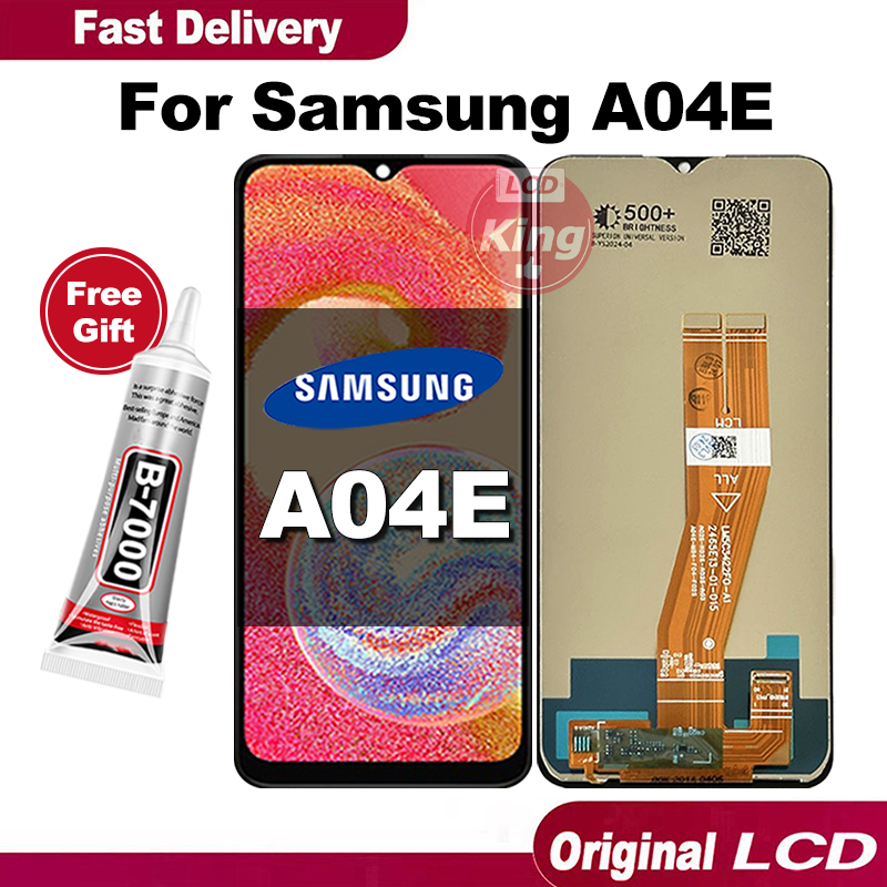 Jual KING LCD Samsung A04E Fullset TOUCHSCREEN Ori Compatible For Glass ...