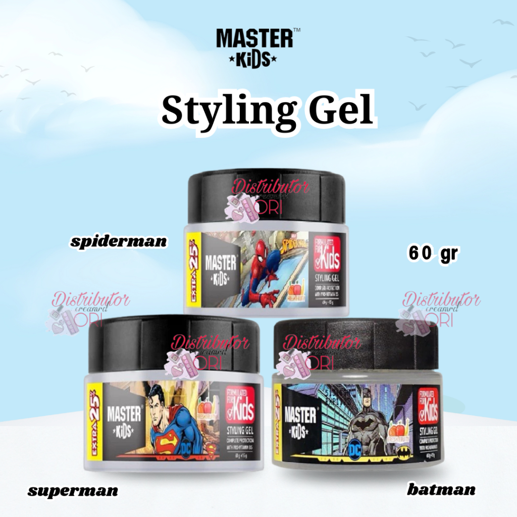 Jual Master Kids Styling Gel Hair 75gr - Minyak Rambut / Gel Anak ...