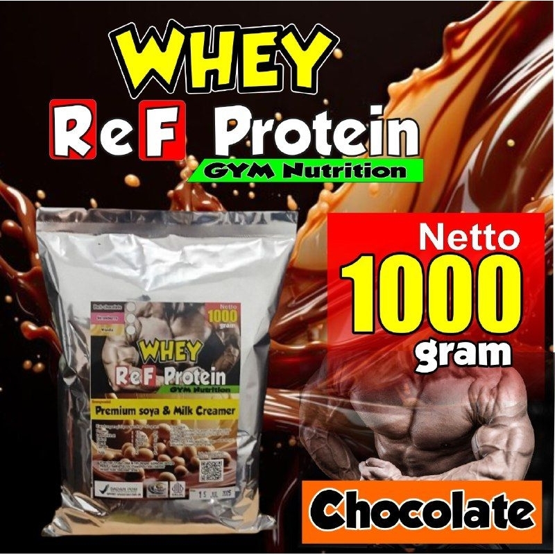 Jual ReF Protein varian rasa 1000 gram | Shopee Indonesia