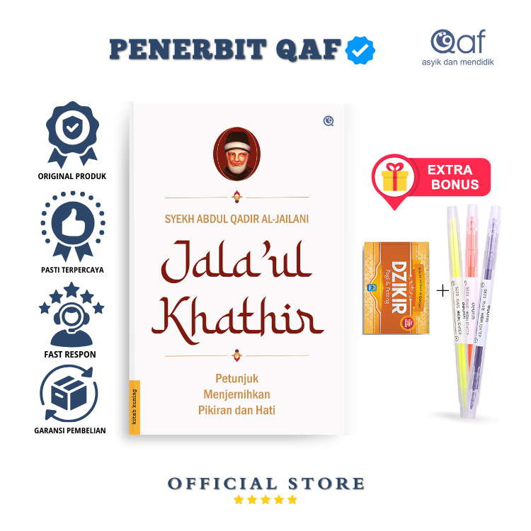Jual Penerbit Qaf - Buku Jala’ul Khathir - [Karya Syekh Abdul Qadir al ...