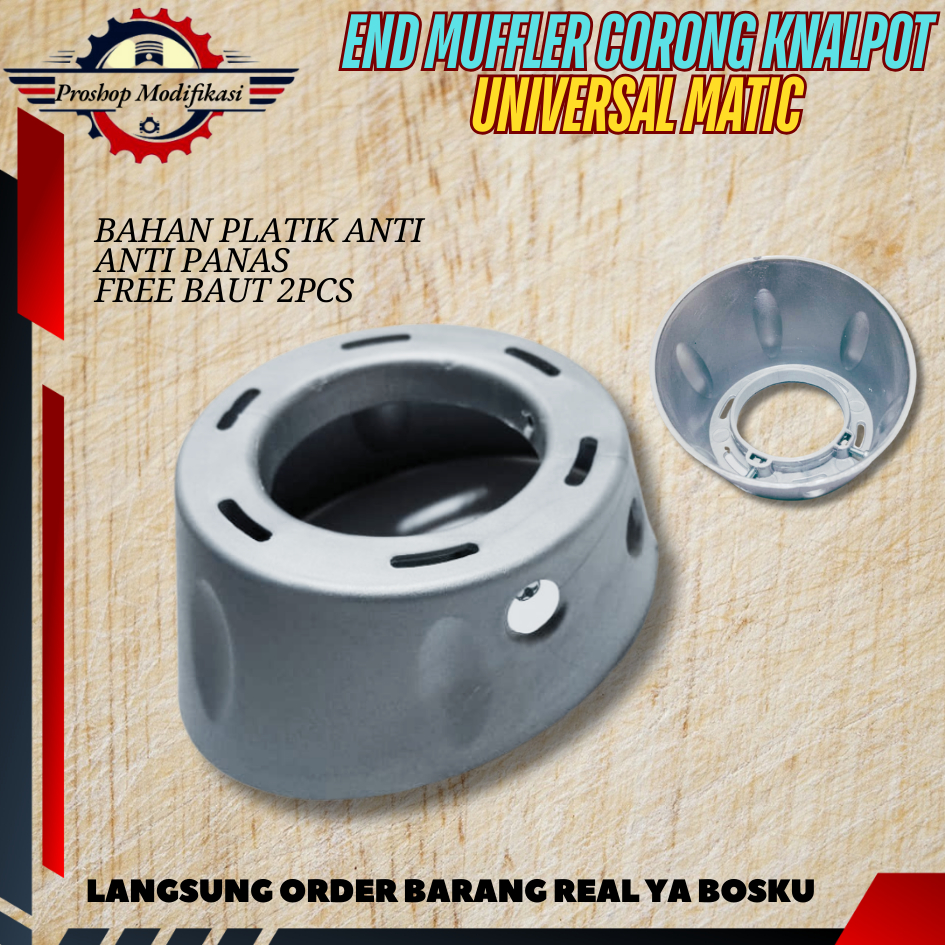 Jual Promo End muffler crome encup vario 125 vario 150 led copy cms ...