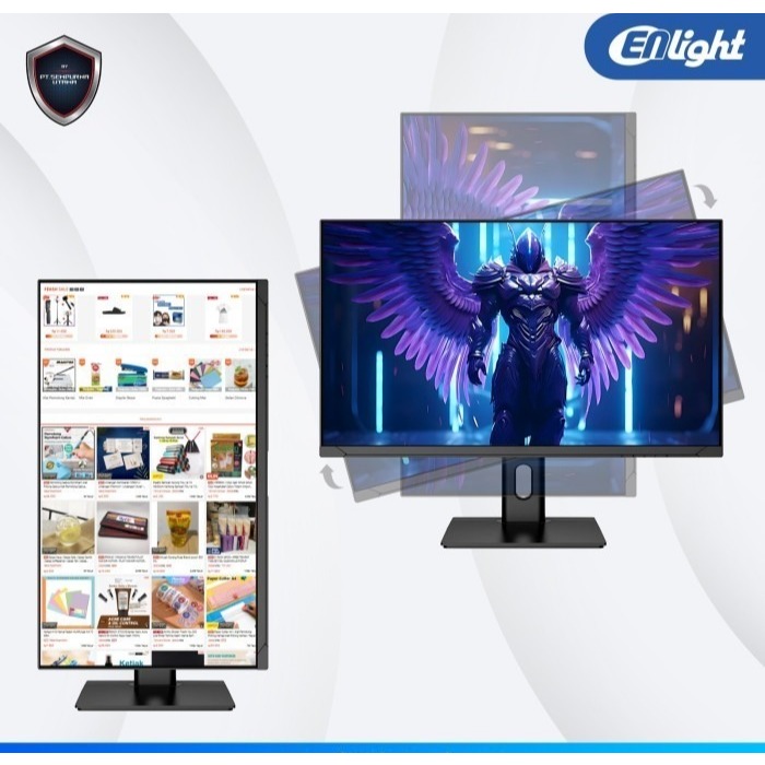 Jual Monitor Gaming Enlight 27ENR-B 27Inch With RGB Backlight IPS 180Hz ...