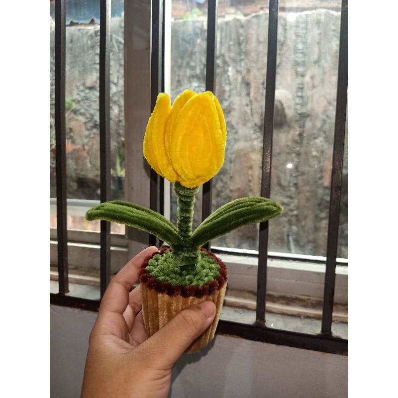 Jual bunga pipe cleaner kawat bulu | Shopee Indonesia