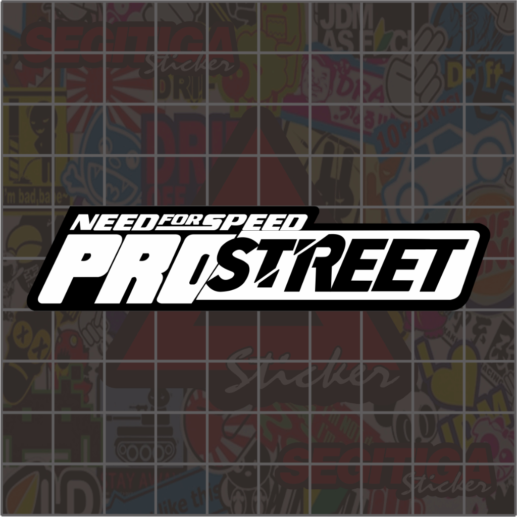 Jual Printing Sticker ProStreet Need For Speed Ukuran 9cm Laminasi ...