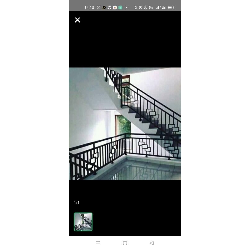 Jual Balkon dan Reiling tangga harga per meter | Shopee Indonesia