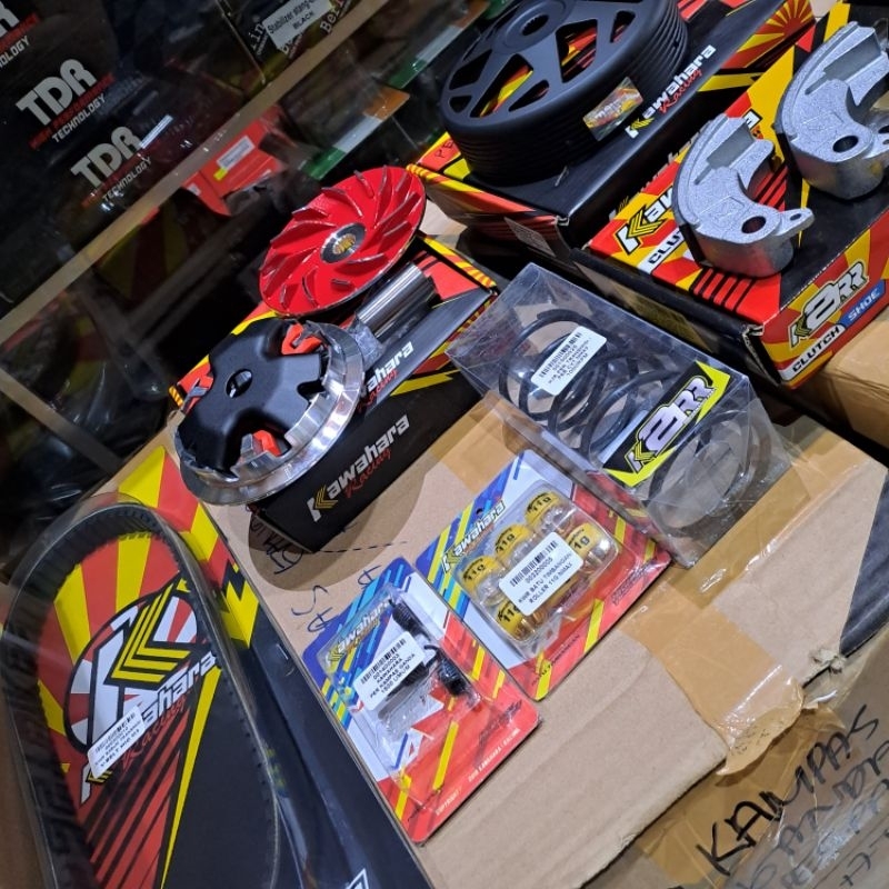 Jual Paketan CVT kirian KAWAHARA Racing DR Daily Race Mio M3 Fino Gear ...