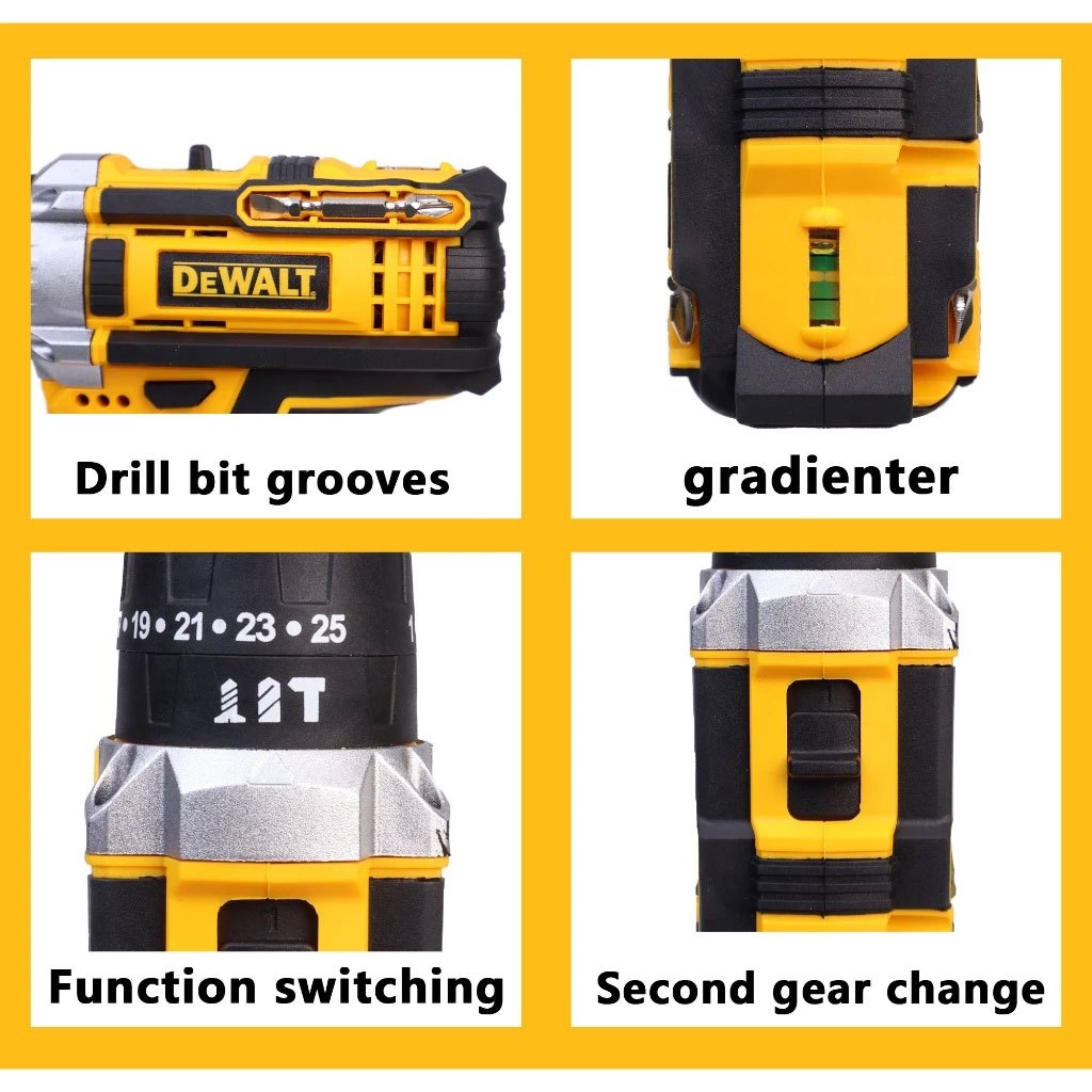 Jual Dewalt V Cordless Screwdriver Drill Impact Cordless Drill Hand