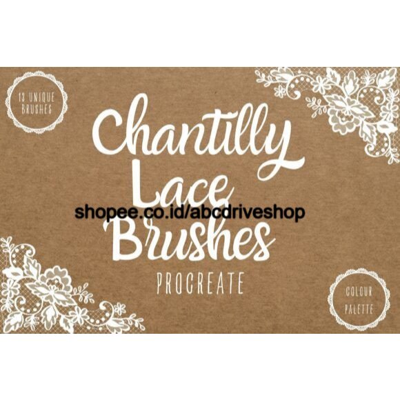 Jual Procreate Brush - 13 Chantilly Lace Brushes | Shopee Indonesia