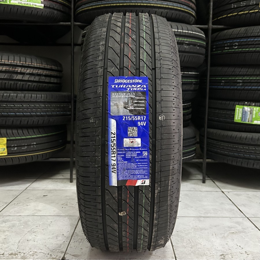 Jual BAN MOBIL BRIDGESTONE TURANZA T005 A 215/55 R17 94V - TAHUN ...