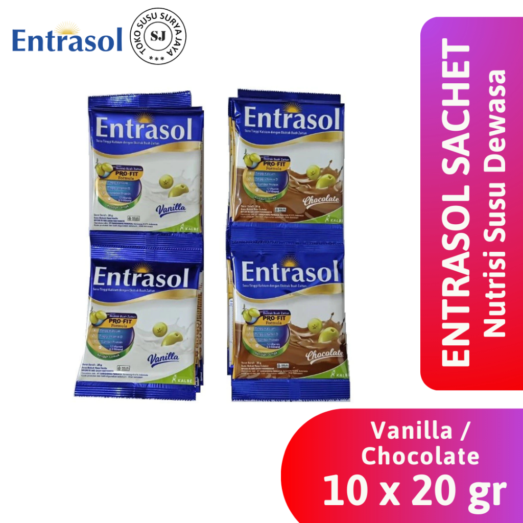 Jual Entrasol Sachet (1 renceng 10 sachet) | Shopee Indonesia