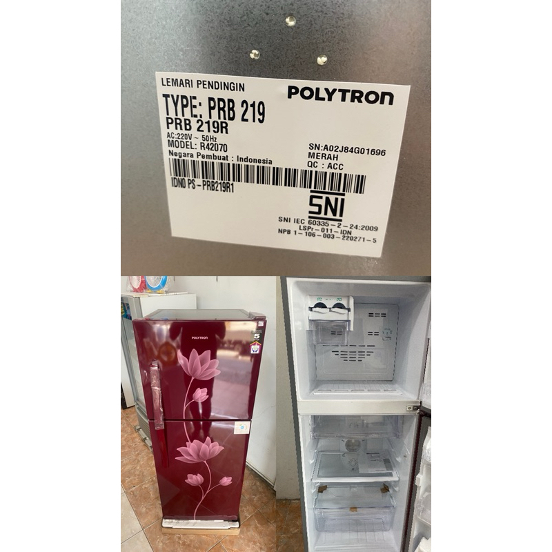 Jual KULKAS 2 PINTU POLYTRON PRB 219 | Shopee Indonesia