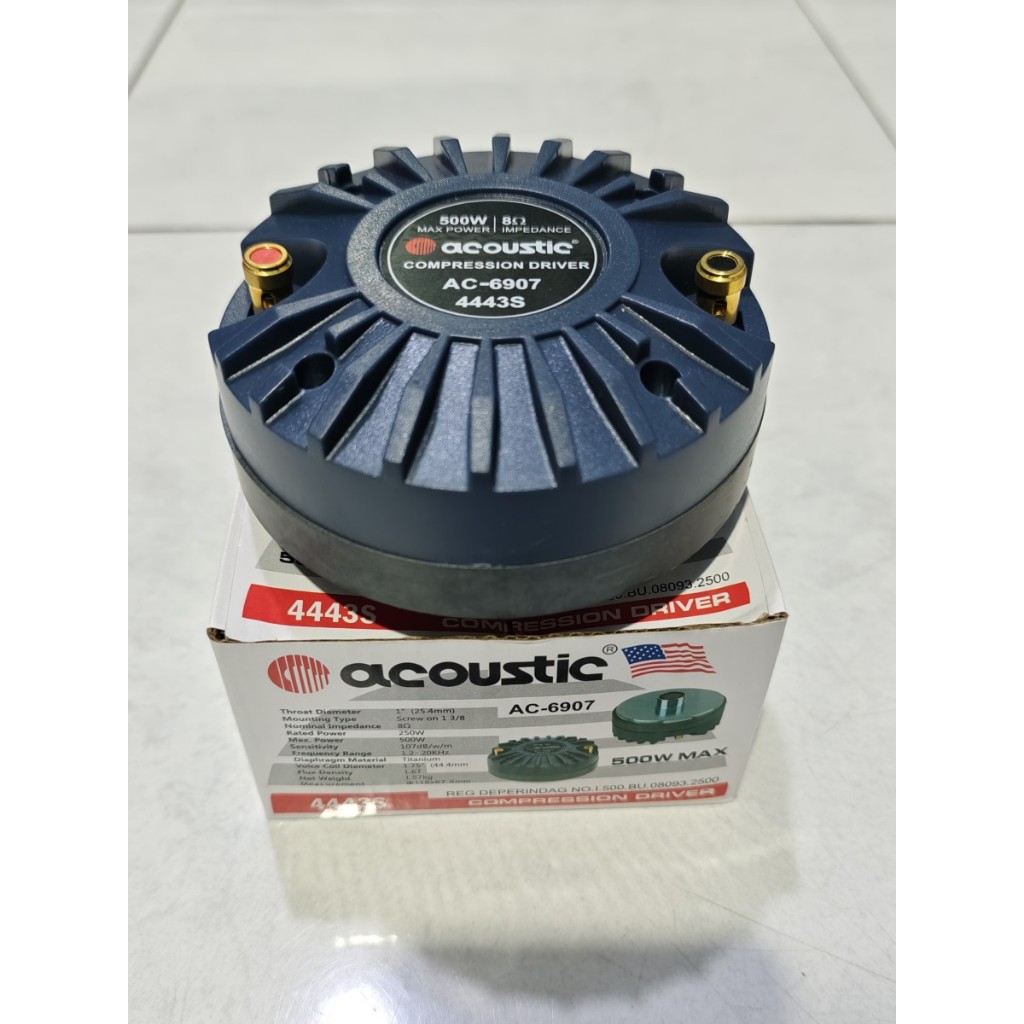 Jual Driver Tweeter Acoustic PA44 ACT44 Twetter Acoustic PA 44 ACT 44 ...