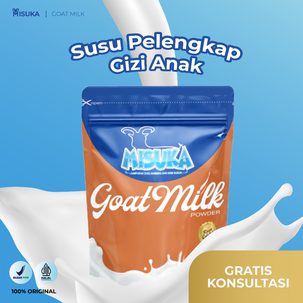Jual MISUKA Susu Kambing Etawa Super Coklat Untuk Penambah Berat ...