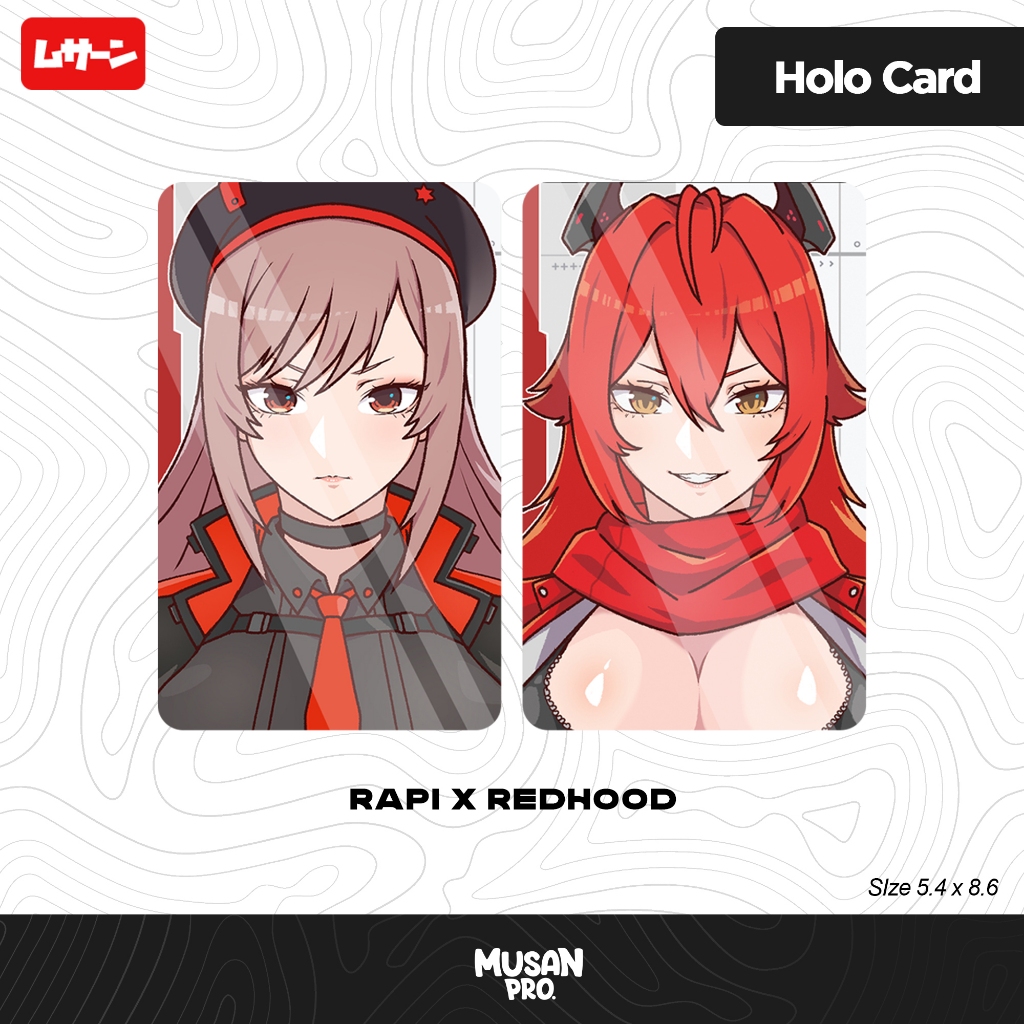 Jual Art Print Card Lenticular NIKKE Characters - Rapi x Redhood ...