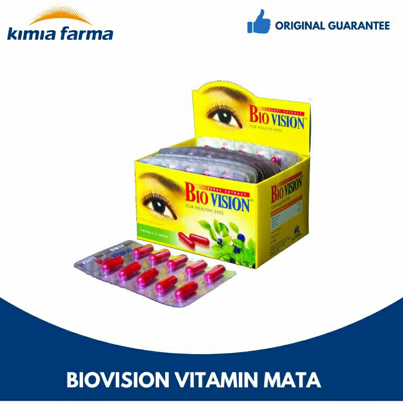 Jual BIOVISION 1 BLISTER 10 KAPSUL | Shopee Indonesia