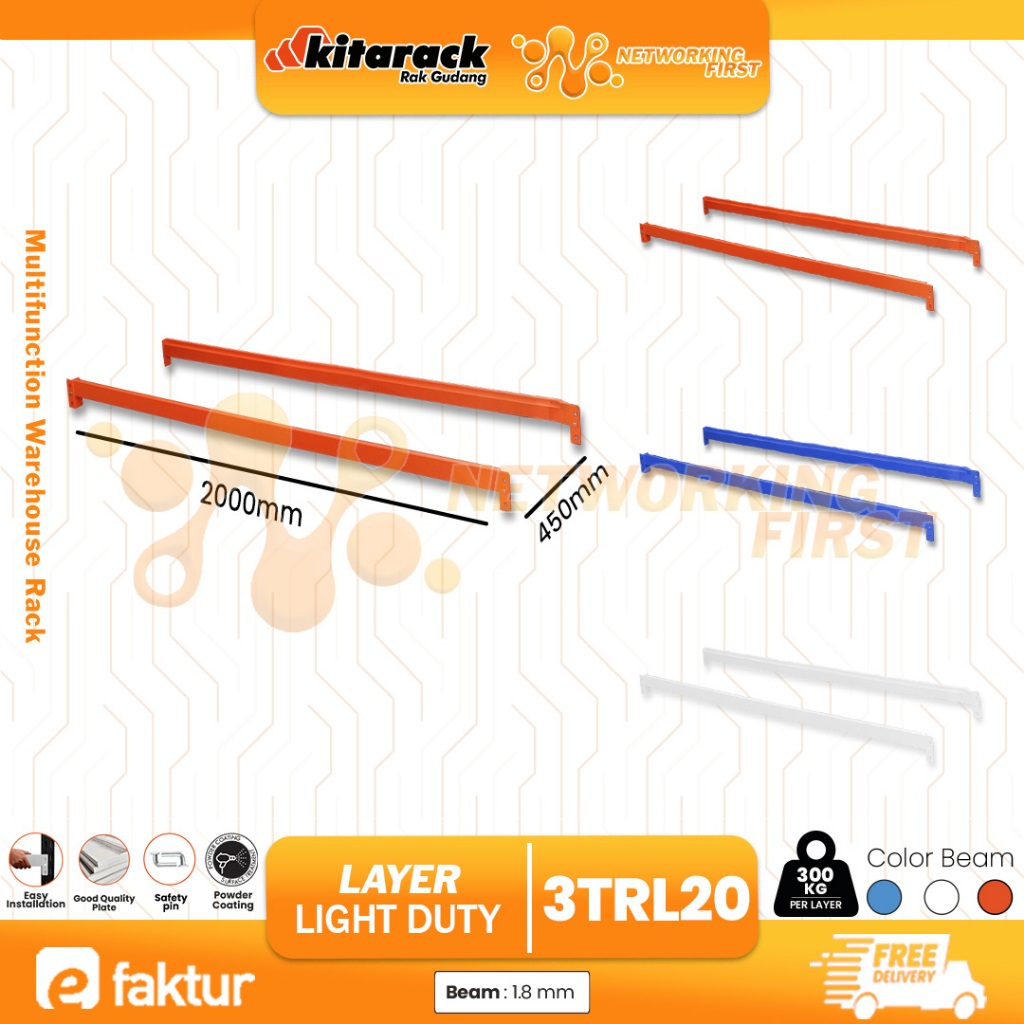 Jual Kitarack Rak Gudang Serba Guna 3LTR20 / Tire Rack Layer Rak Ban ...