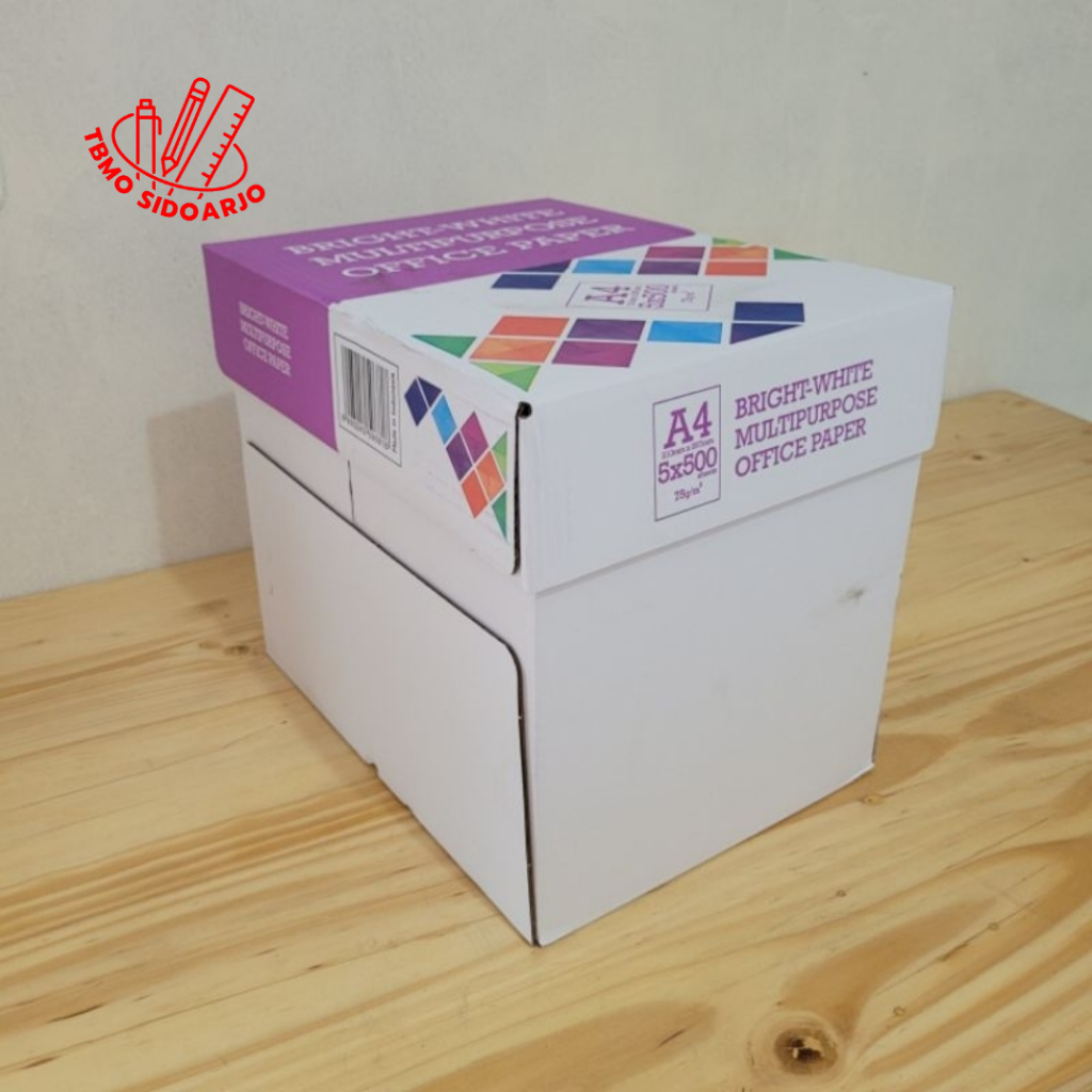 Jual TBMO Kertas HVS / Kertas Fotocopy 75 A4 Copy Paper BMO / 1 RIM 500 ...