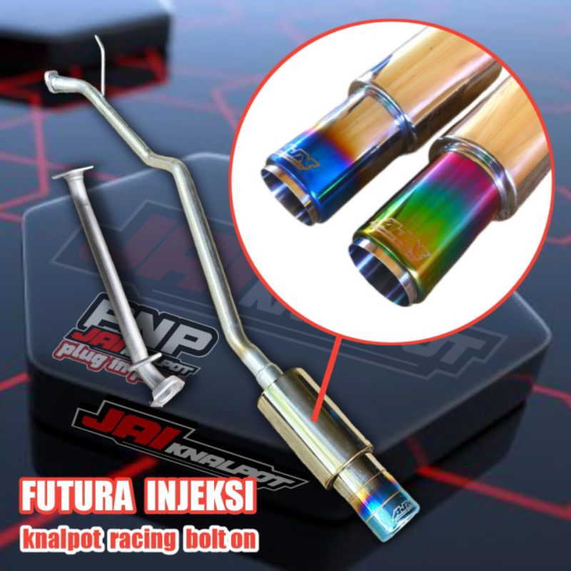 Jual FUTURA knalpot racing bolt on full set | Shopee Indonesia