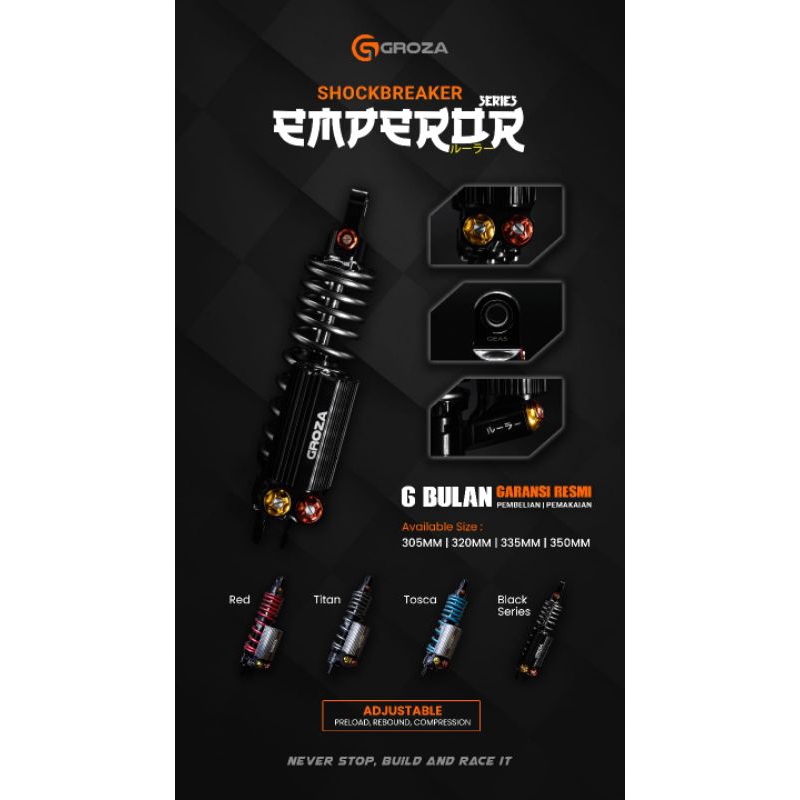 Jual Shock Groza Tabung Bawah Emperor series honda stylo vario 150 ...