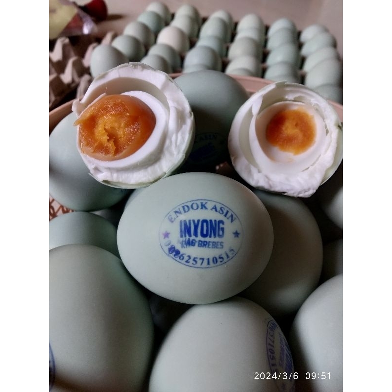 Jual Ndok Asin Inyong Khas Brebes ( Telur Asin ) | Shopee Indonesia