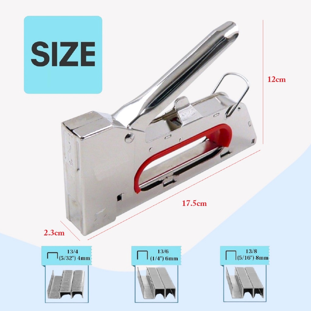 Jual Gun Tacker OTR-23R / Heavy Duty Guntacker / Stapler Tacker 4-6-8mm ...