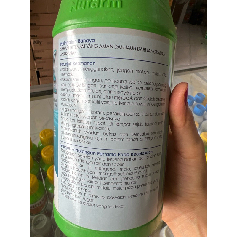 Jual Pembasah Perekat Perata Penembus FASTICK 400SL 1lt Nufarm | Shopee ...
