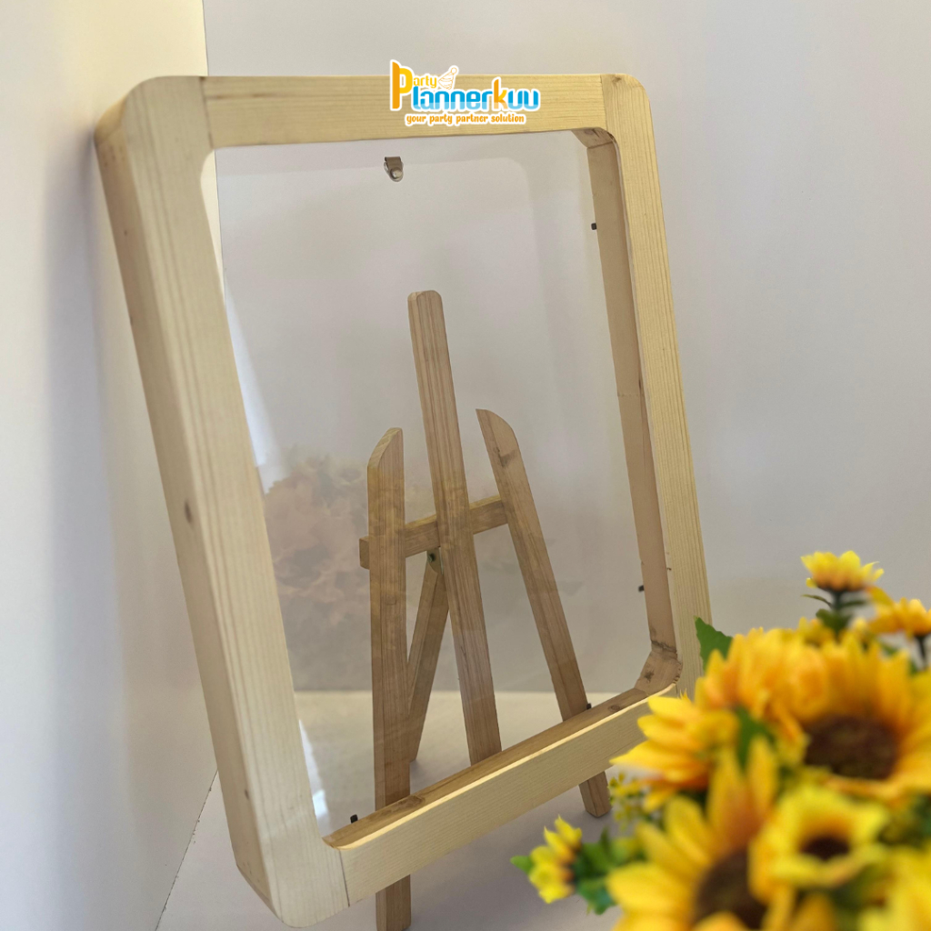 Jual Partyplannerkuu Frame Mahar Kayu Lengkung 30x40 | Frame Mahar ...