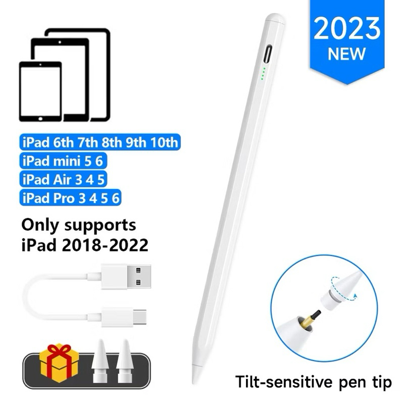 Tablet Ipad Air Compatible With Apple Pencil Stylus Pen With Palm Rejection  Apple Pencil For Tablet IPad AIR M3 11”/13” 2025/GEN 10/11 Pro 11 2021 Gen 