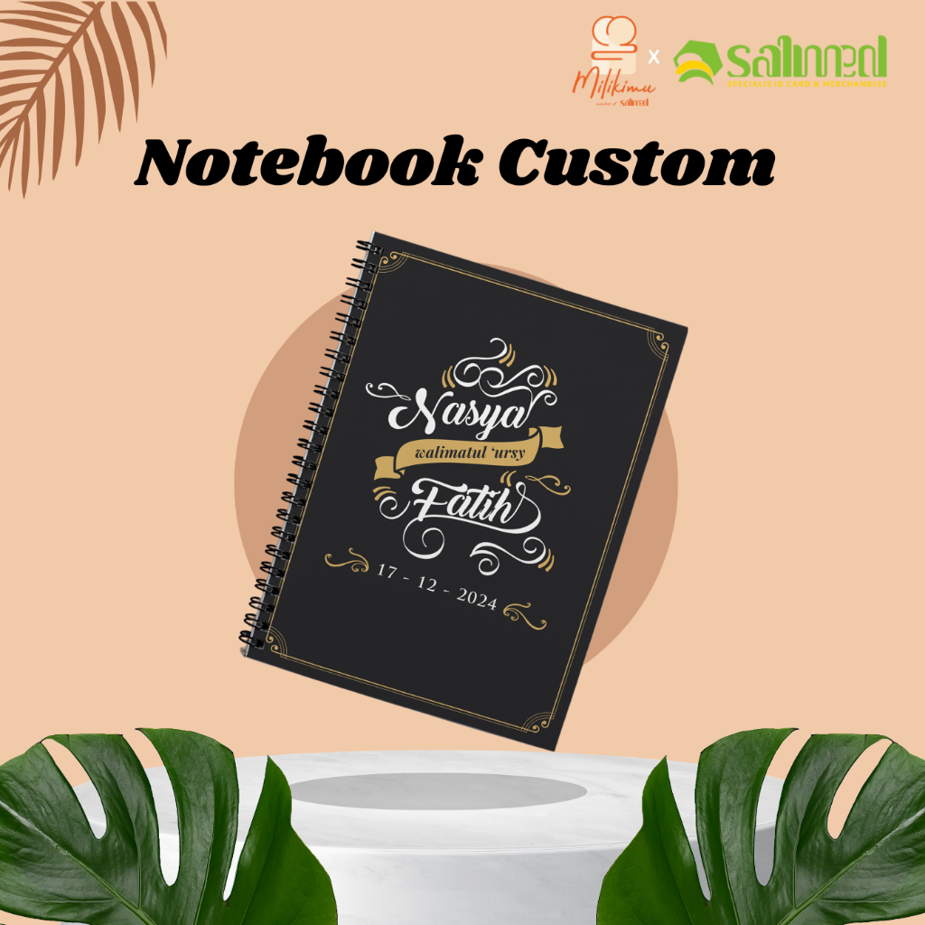 Jual Notebook A5 Spiral Jurnal Catatan Note Custom Souvenir Buku ...