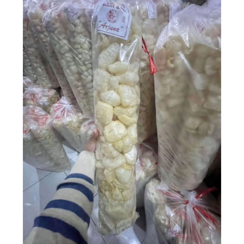 Jual KERUPUK RAMBAK KULIT SAPI 200 GRAM / KRUPUK SAPI / RAMBAK SAPI ...