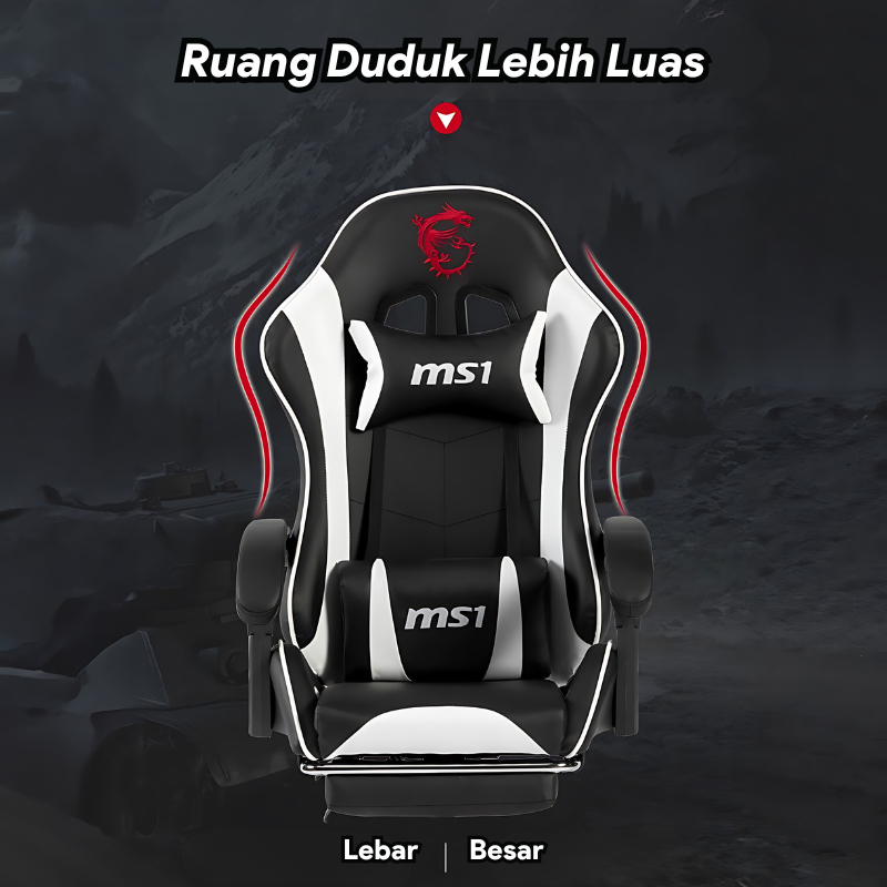 Jual Kursi Gaming Gamers Chair Kursi Kantor Kursi Main Game Kursi Balap
