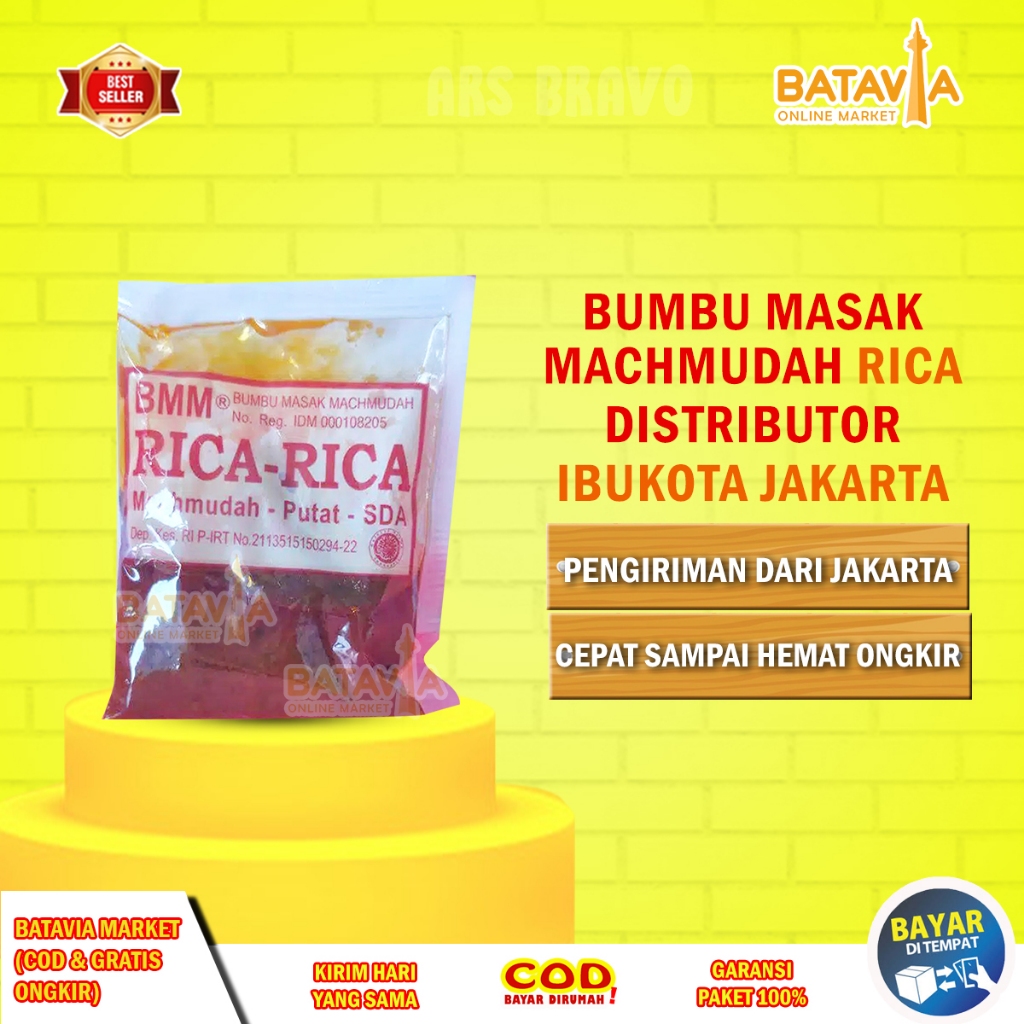 Jual Bumbu Masak Mahmudah | Bumbu Masak Instan - RICA RICA | Shopee ...