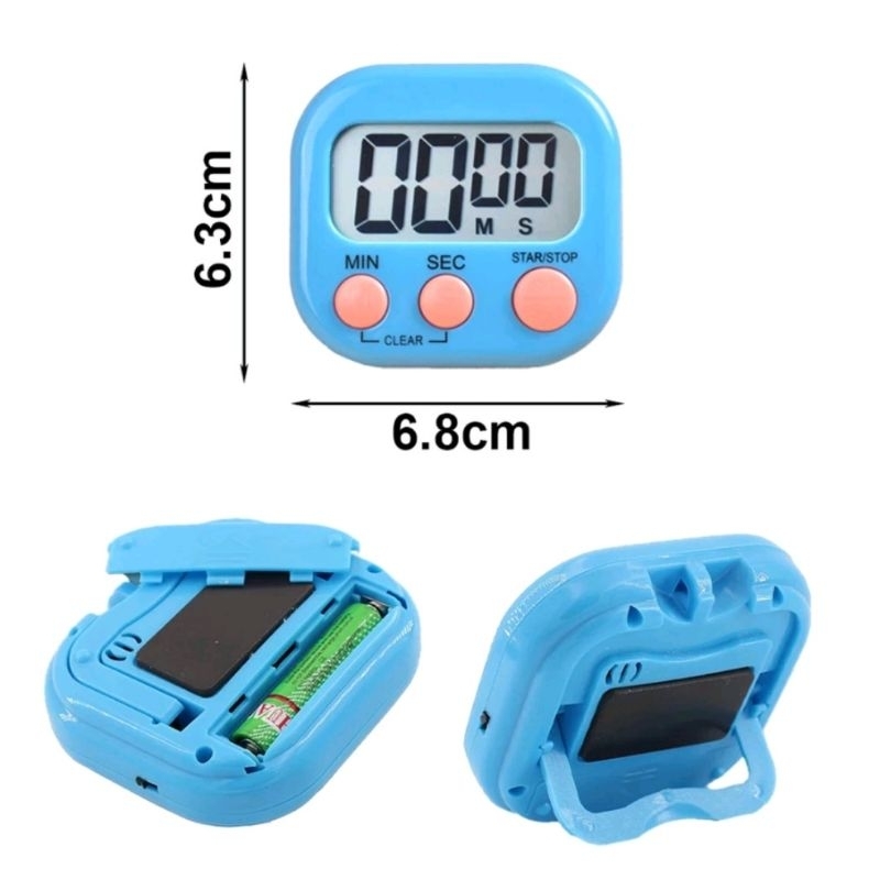 Jual ACCESORISE Digital Timer LED Display Jam Digital Stopwatch Dapur ...