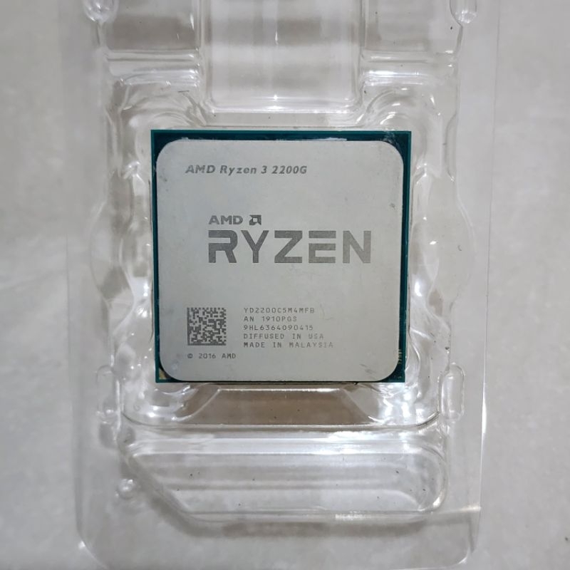 Jual RYZEN 3 2200G AMD RYZEN3 2200 G RYZEN 3 AM4 CPU RYZEN 2200G CPU ...