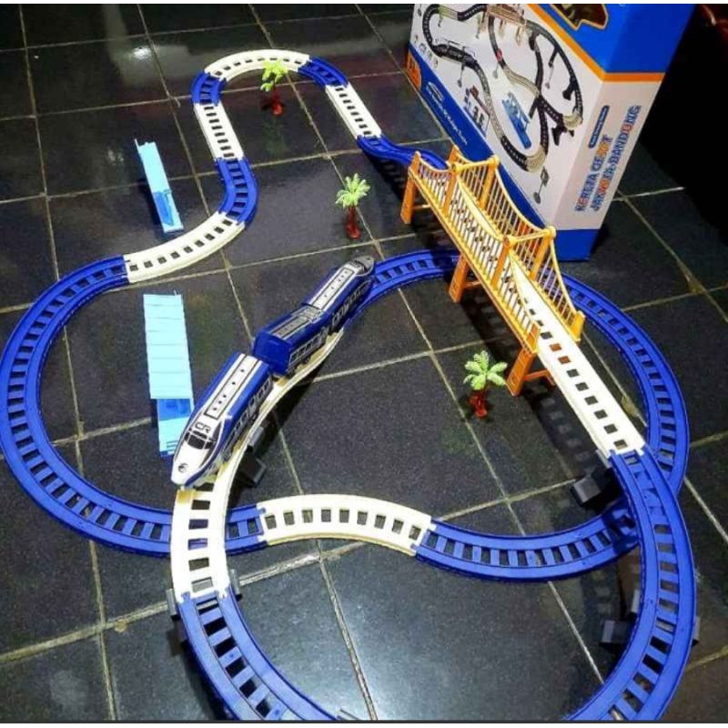 Jual Mainan Kereta Api Cepat Jakarta Bandung Train Rell Kreta Api 69 ...