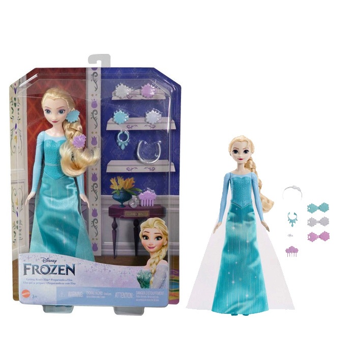 Jual Disney Princess Frozen - Getting Ready Elsa Fashion Doll with ...