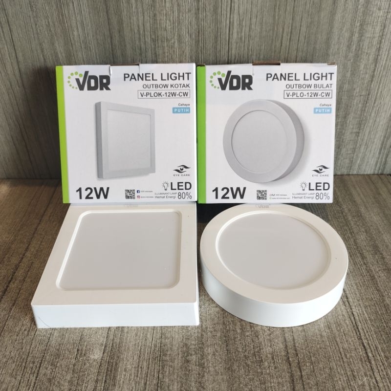 Jual LED PANEL OUTBOW VDR 6 WATT / 12WATT | Shopee Indonesia