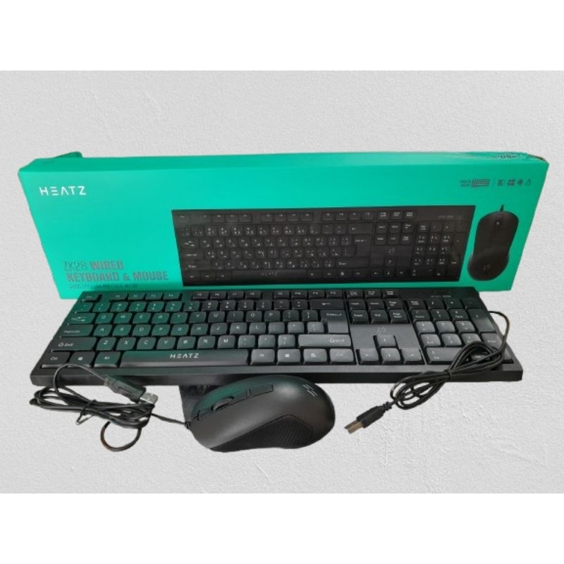 Jual KB + MOUSE WIRED ZK28 HEATZ | Shopee Indonesia