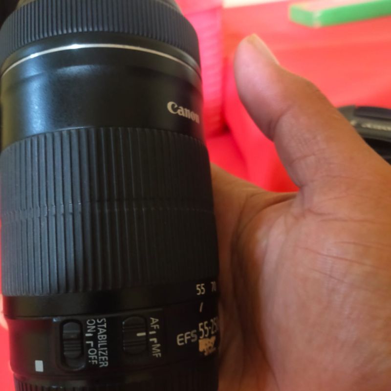 Jual LENSA 55-250 IS STM | Shopee Indonesia