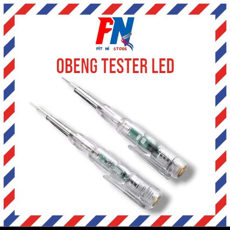 Jual Obeng Tester 2in1 Indicator Dual LED - Tespen Minus Alat ...