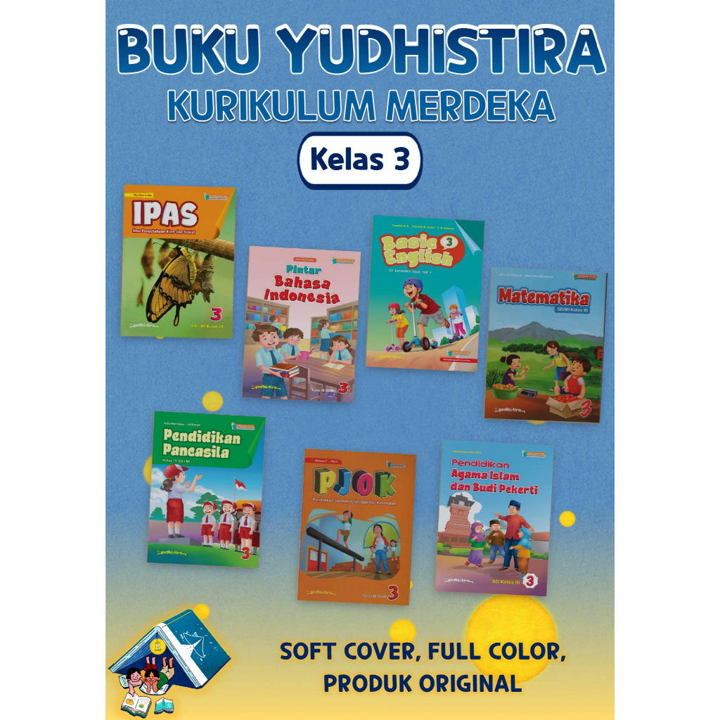 Jual Buku Yudhistira Kelas 3 SD Kurikulum Merdeka | Shopee Indonesia