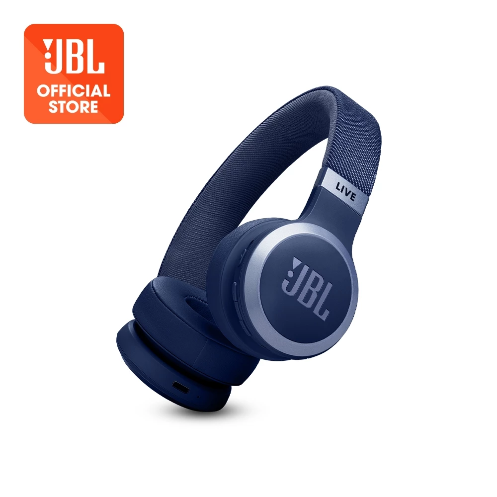 JBL Live 670 NC Wireless On-Ear Headphones with True Adaptive Noise Cancelling