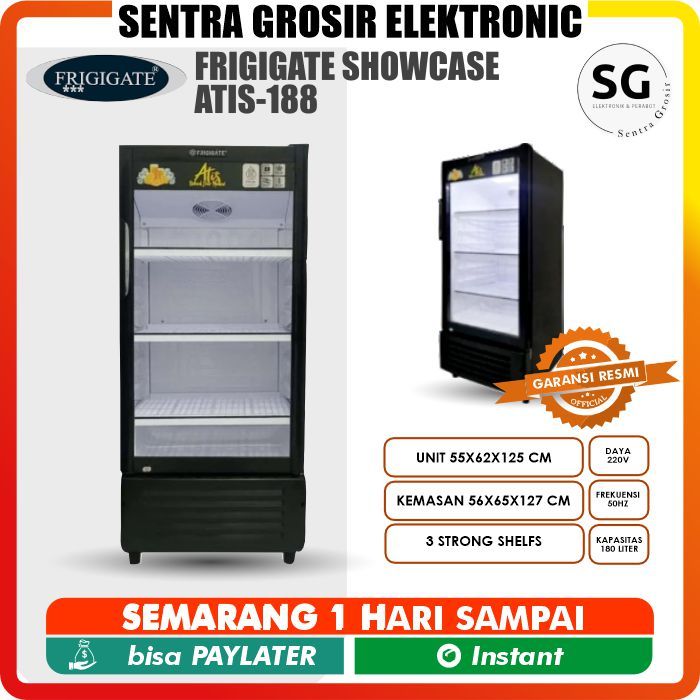 Jual Frigigate Showcase ATIS-188 Showcase [180 L/3 Rak] Pendingin ...