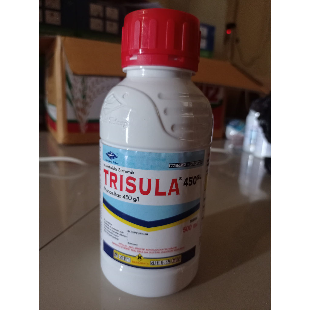 Jual Insektisida Sistemik TRISULA Kemasan 500ML Cap Kapal Terbang ...