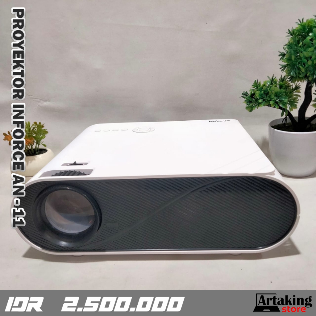 Jual Baru - Proyektor Inforce AN - 11 (3000 lumens) | Shopee Indonesia