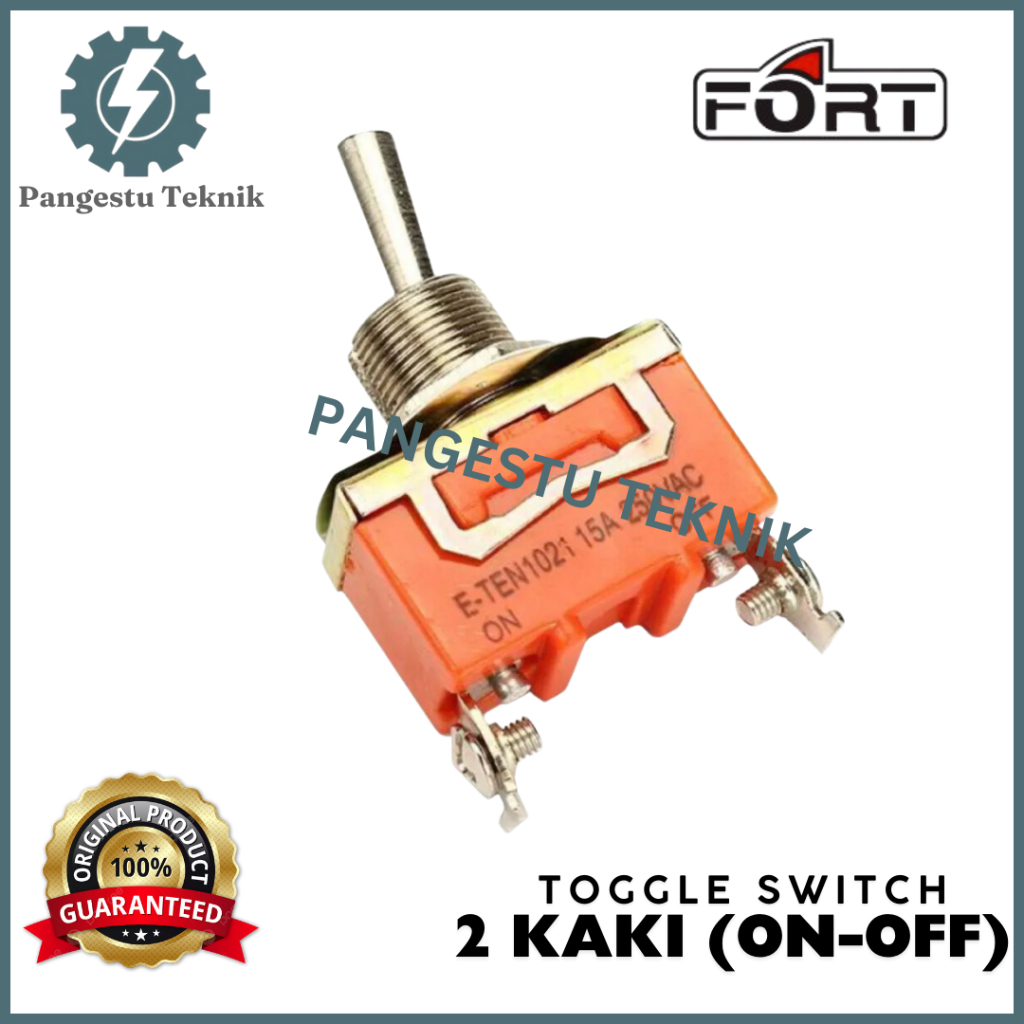 Jual FORT Toggle Switch 2 3 4 6 Kaki 15 Ampere / Saklar Switch ON OFF ...